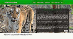 Desktop Screenshot of jimcorbettnational-park.com